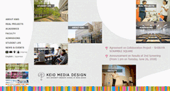 Desktop Screenshot of kmd.keio.ac.jp