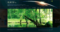 Desktop Screenshot of gesl.sfc.keio.ac.jp